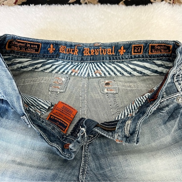 Rock Revival Buckle Sasha Easy Boot Women Jeans size 27 - Picture 9 of 12